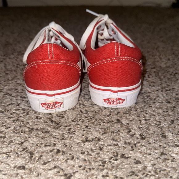 Red vans size 6.5 - Picture 4 of 8